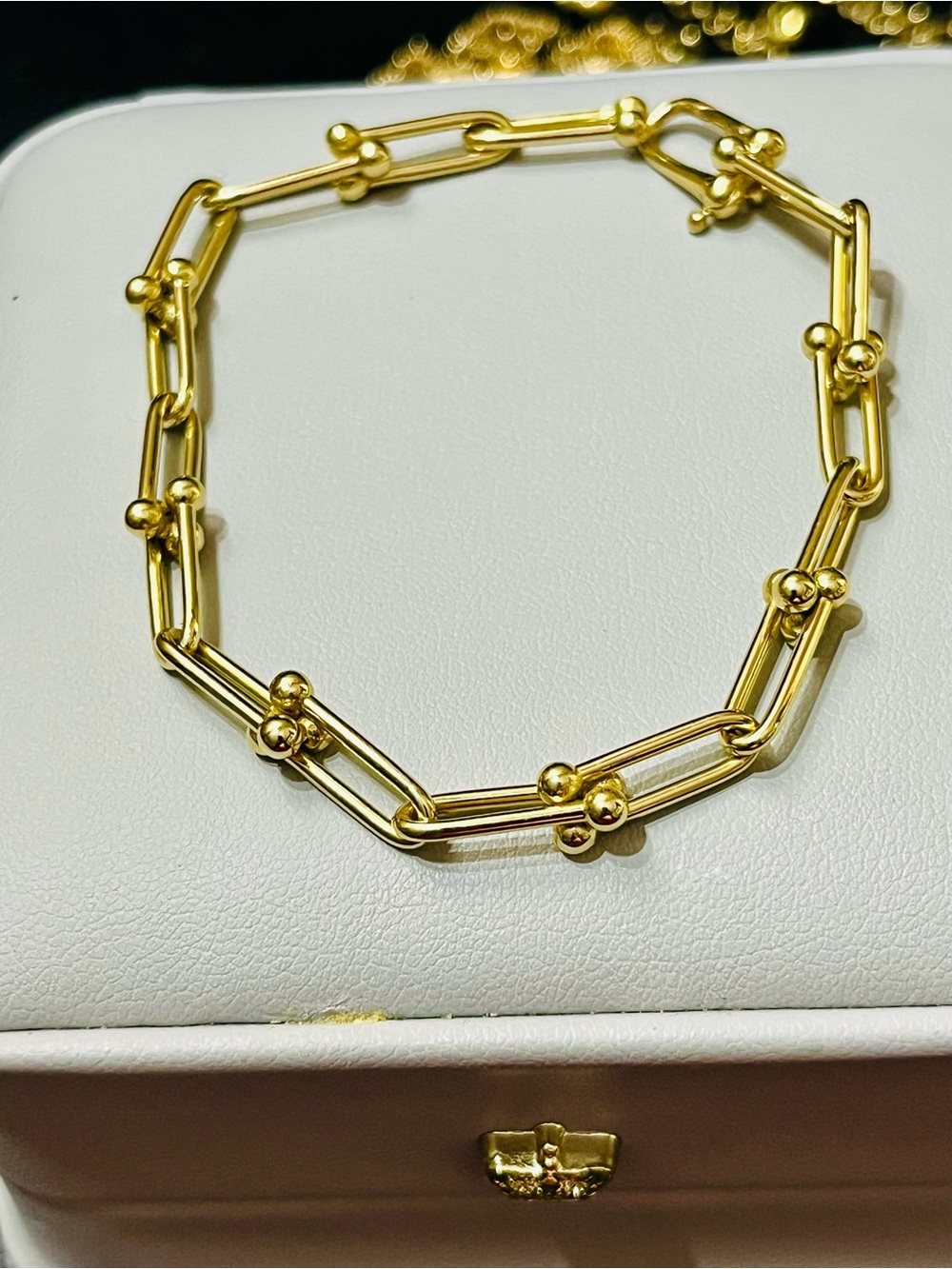 18k Gold Hardware Bracelet